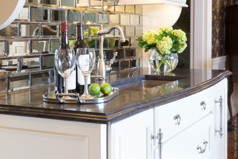 Ashland in Painted Maple Eggshell by KarrBick Kitchen and Bath