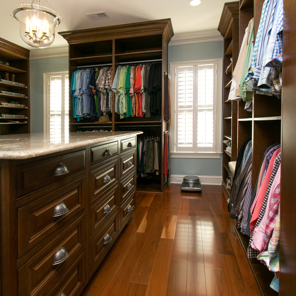 Milan door in Cherry Molasses by Mevers Kitchen and Bath