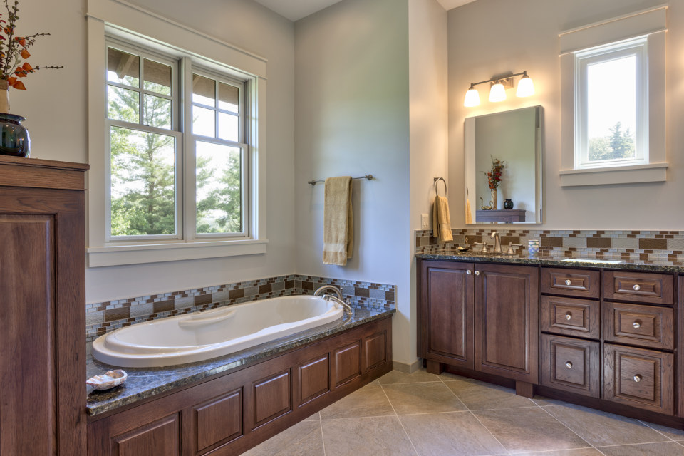 Coventry in Hickory Stain Match by Advance Cabinetry