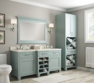 Essence in Painted Maple Twilight by Mouser Cabinetry