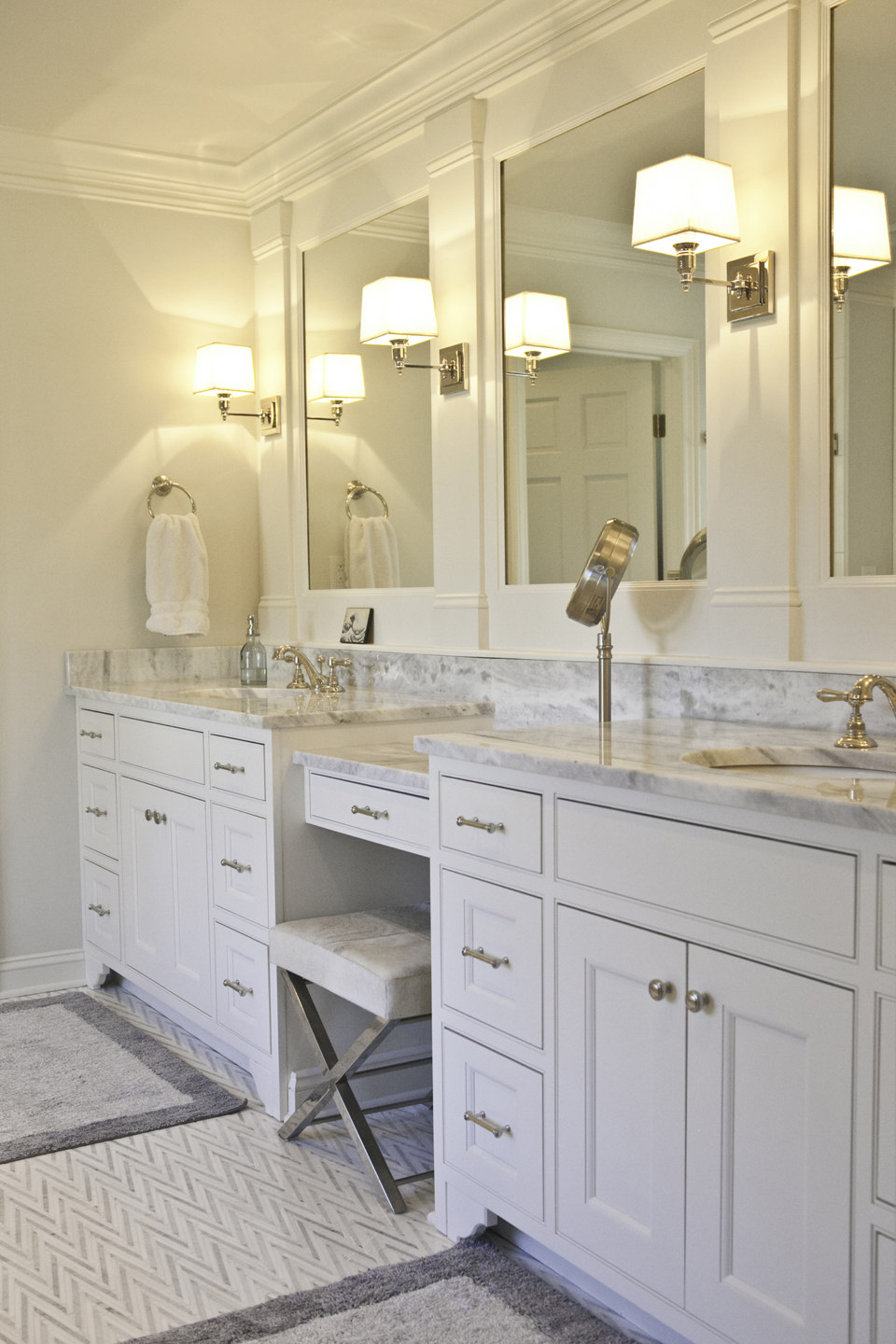 Kensington in Painted Maple Divinity by Cabinets by Design