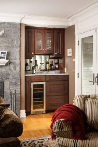 Leyland in Cherry Custom Stain by Signature Kitchens