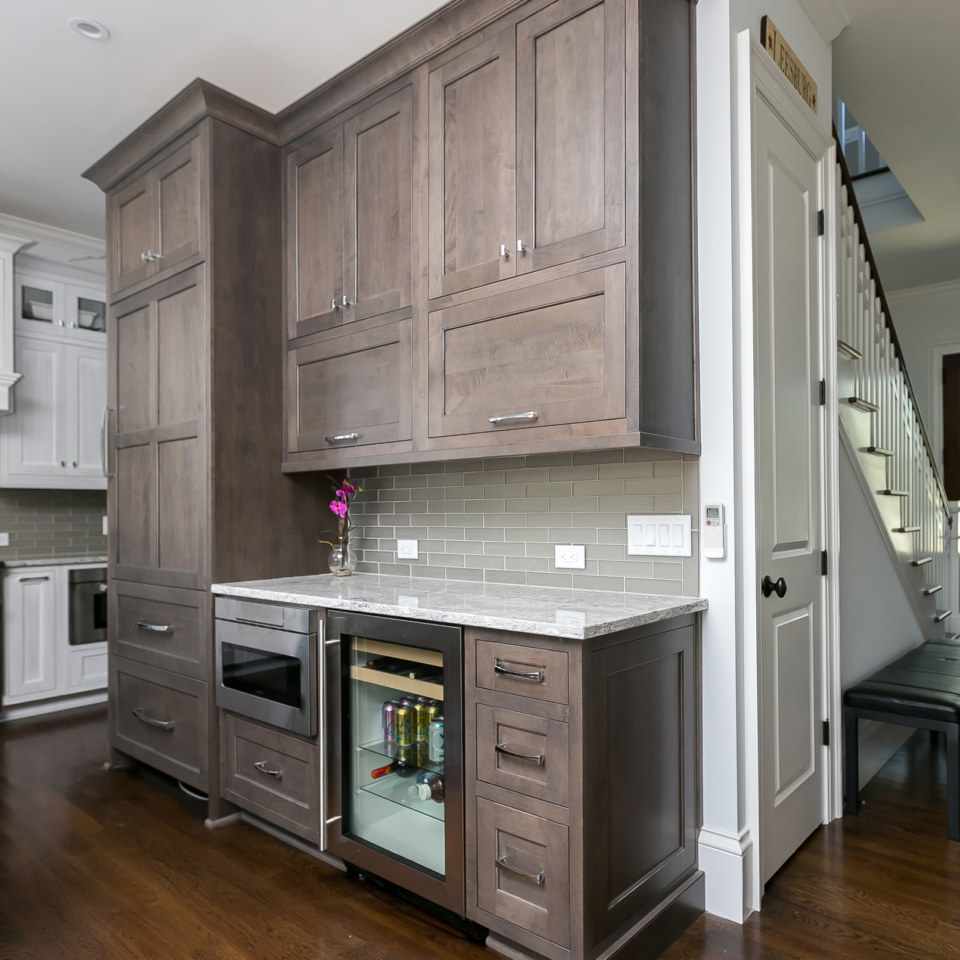 Stockton in Maple Magma by Mevers Kitchens and Baths