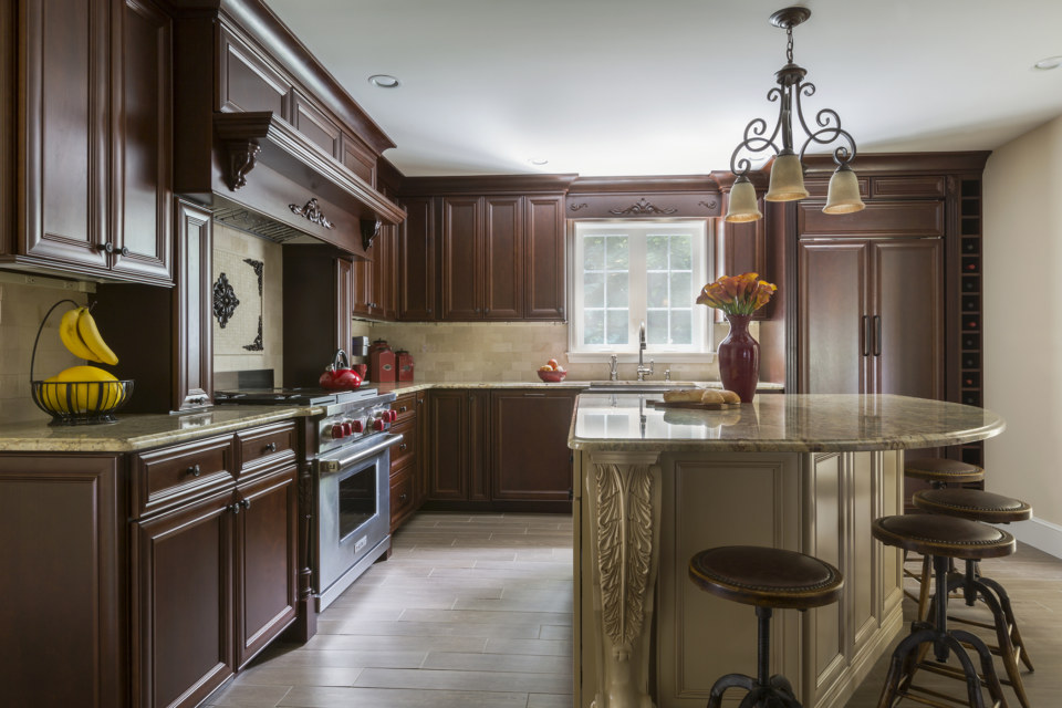Tiffany door style in Cherry wood by Supply New England 2