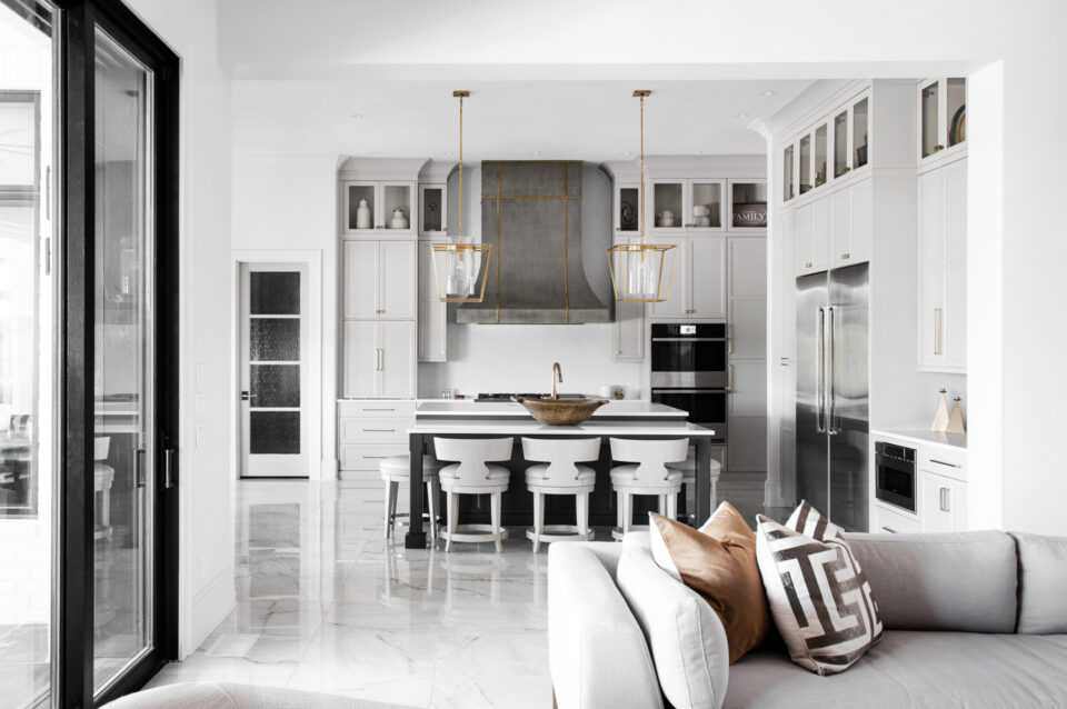 Door Style: Meridian in Painted Maple Finish/Color: Canvas - 20 Matte by Hermitage Kitchen Design Gallery