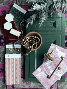 Stratford door in Sherwin-Williams Isle of Pines