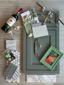 Plaza Beaded inset in custom Sherwin Williams Dried Thyme SW6186