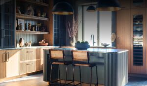 showroom non working kitchen