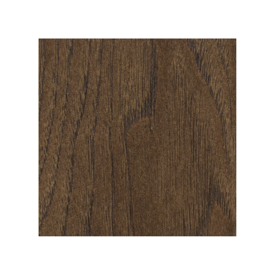 Close-up of dark brown wood grain with vertical streaks and natural texture.